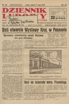 Dziennik Ludowy : organ Polskiej Partji Socjalistycznej. 1929, nr 110