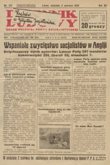 Dziennik Ludowy : organ Polskiej Partji Socjalistycznej. 1929, nr 122