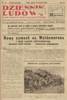 Dziennik Ludowy : organ Polskiej Partji Socjalistycznej. 1929, nr 191