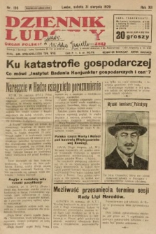 Dziennik Ludowy : organ Polskiej Partji Socjalistycznej. 1929, nr 198