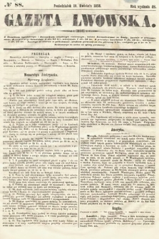 Gazeta Lwowska. 1858, nr 88