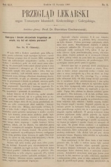 Przegląd Lekarski : organ Towarzystw lekarskich: Krakowskiego i Galicyjskiego. 1906, nr 2