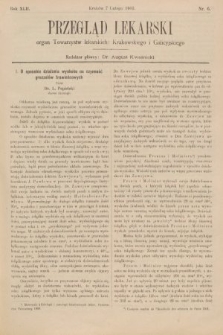 Przegląd Lekarski : organ Towarzystw lekarskich: Krakowskiego i Galicyjskiego. 1903, nr 6