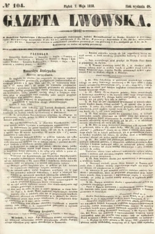 Gazeta Lwowska. 1858, nr 104