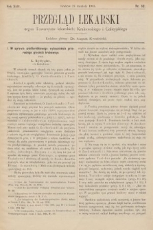 Przegląd Lekarski : organ Towarzystw lekarskich: Krakowskiego i Galicyjskiego. 1903, nr 52