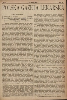 Polska Gazeta Lekarska. 1923, nr 5