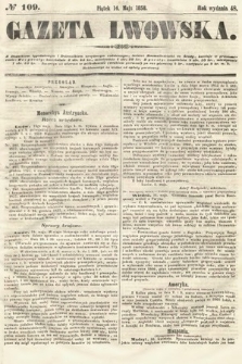 Gazeta Lwowska. 1858, nr 109