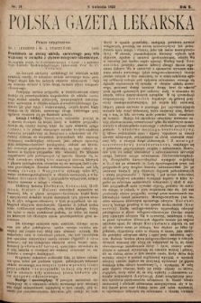 Polska Gazeta Lekarska. 1923, nr 14