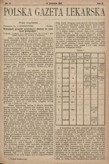 Polska Gazeta Lekarska. 1923, nr 15