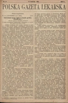 Polska Gazeta Lekarska. 1923, nr 16