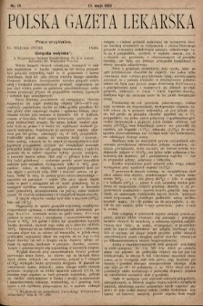 Polska Gazeta Lekarska. 1923, nr 19