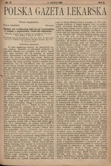 Polska Gazeta Lekarska. 1923, nr 22