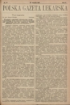 Polska Gazeta Lekarska. 1923, nr 32