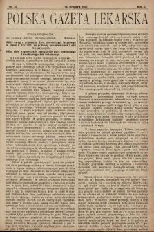 Polska Gazeta Lekarska. 1923, nr 37