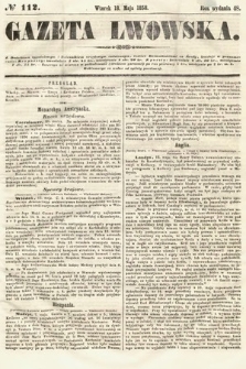 Gazeta Lwowska. 1858, nr 112