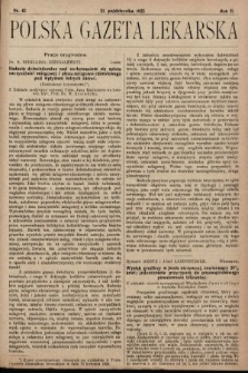 Polska Gazeta Lekarska. 1923, nr 42