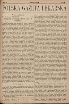 Polska Gazeta Lekarska. 1923, nr 44