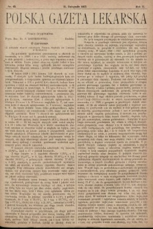 Polska Gazeta Lekarska. 1923, nr 45