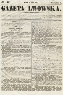 Gazeta Lwowska. 1858, nr 117