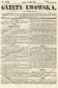 Gazeta Lwowska. 1858, nr 119