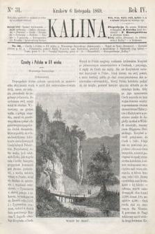 Kalina. 1869, nr 31