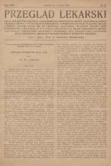 Przegląd Lekarski oraz Czasopismo Lekarskie. 1918, nr 2