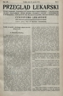 Przegląd Lekarski oraz Czasopismo Lekarskie. 1914, nr 5