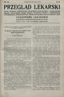 Przegląd Lekarski oraz Czasopismo Lekarskie. 1914, nr 25