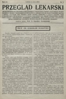 Przegląd Lekarski oraz Czasopismo Lekarskie. 1916, nr 3