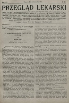Przegląd Lekarski oraz Czasopismo Lekarskie. 1916, nr 14
