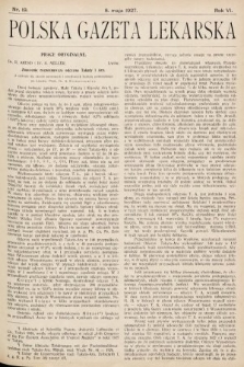 Polska Gazeta Lekarska. 1927, nr 19
