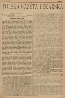 Polska Gazeta Lekarska : dawniej Gazeta Lekarska, Przegląd Lekarski oraz Czasopismo Lekarskie i Lwowski Tygodnik Lekarski. 1924, nr 16 i 17