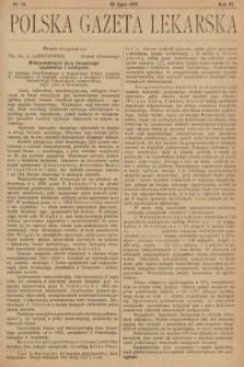 Polska Gazeta Lekarska : dawniej Gazeta Lekarska, Przegląd Lekarski oraz Czasopismo Lekarskie i Lwowski Tygodnik Lekarski. 1924, nr 29