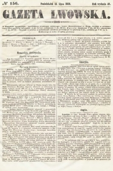 Gazeta Lwowska. 1858, nr 156