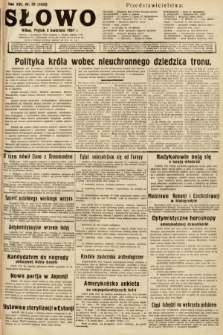 Słowo. 1937, nr 89