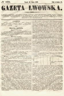 Gazeta Lwowska. 1858, nr 166