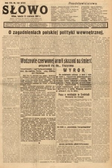 Słowo. 1937, nr 160