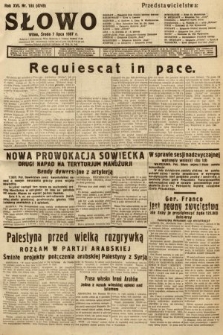 Słowo. 1937, nr 185