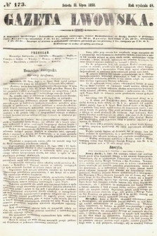 Gazeta Lwowska. 1858, nr 173