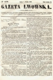 Gazeta Lwowska. 1858, nr 179