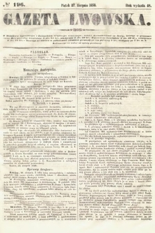 Gazeta Lwowska. 1858, nr 196