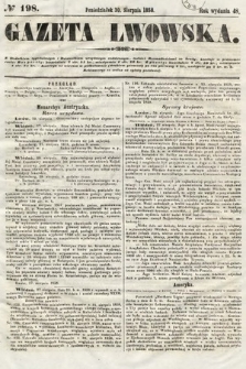 Gazeta Lwowska. 1858, nr 198