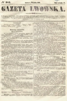 Gazeta Lwowska. 1858, nr 203