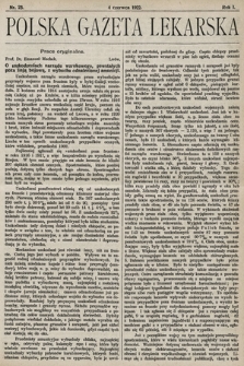 Polska Gazeta Lekarska. 1922, nr 23