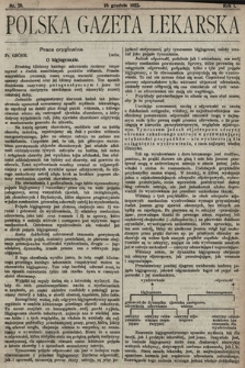 Polska Gazeta Lekarska. 1922, nr 50