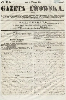 Gazeta Lwowska. 1858, nr 211