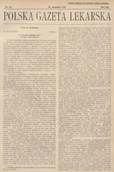 Polska Gazeta Lekarska. 1933, nr 16
