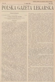 Polska Gazeta Lekarska. 1933, nr 19