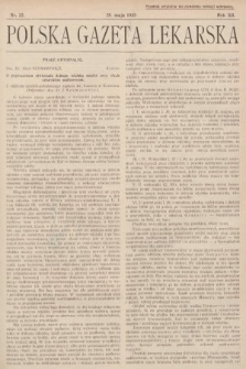 Polska Gazeta Lekarska. 1933, nr 22