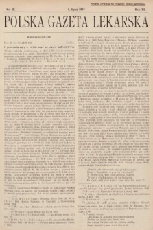 Polska Gazeta Lekarska. 1933, nr 28